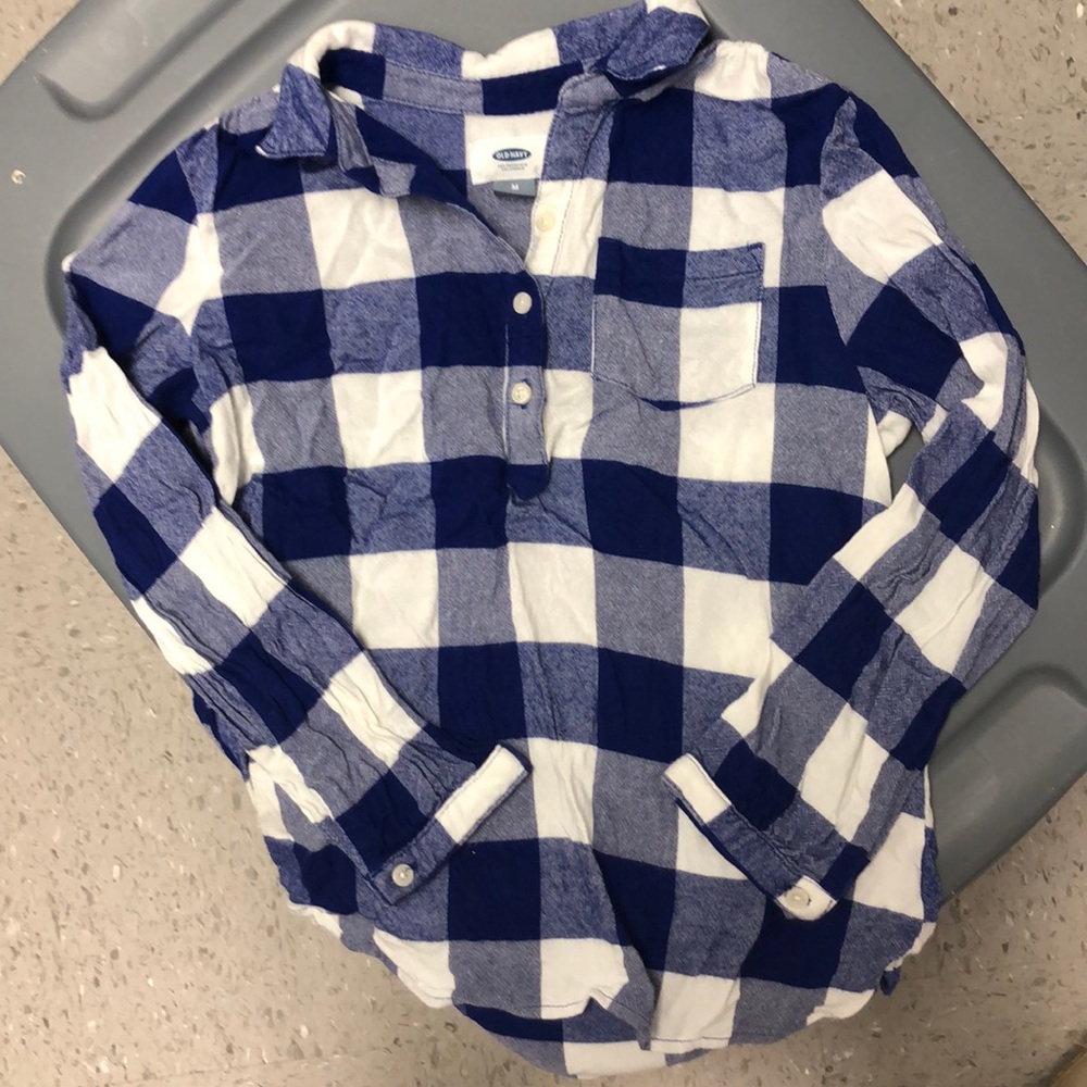 Plaid long sleeve